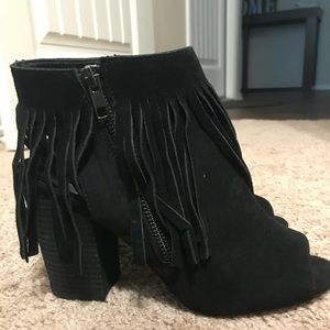 Tassel booties. **SUPER SEXY**